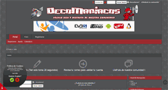 Desktop Screenshot of decomaniacos.es